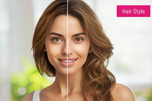 似合う髪型診断｜AI搭載のカメラでシミュレーション